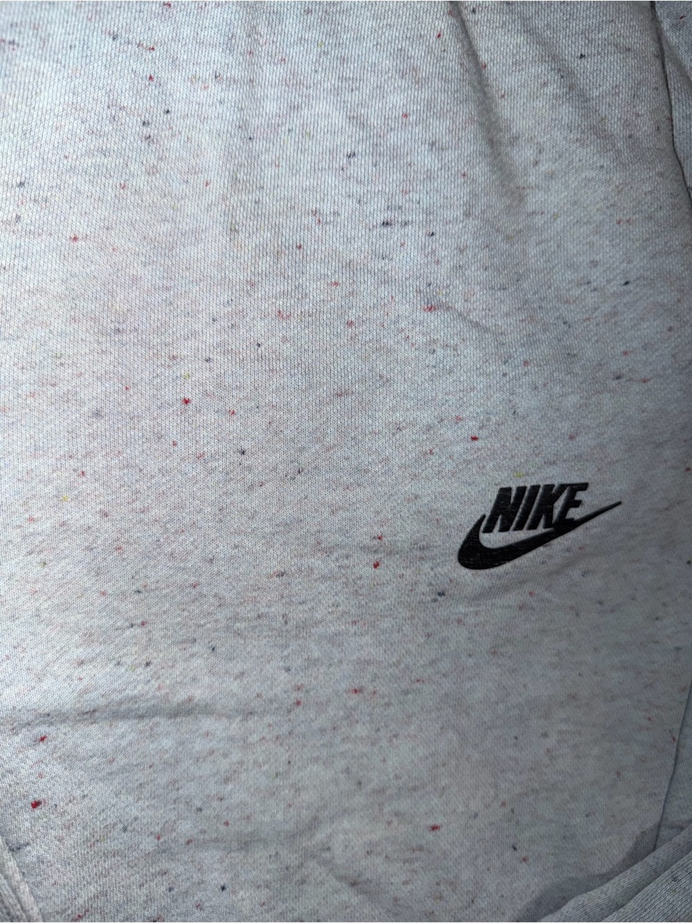 Nike Club Fleece Jogger Sweatpants Unisex Small DQ4665-412 Limestone Speckled - Picture 4 of 6